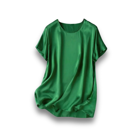 Silk Short Sleeve T-Shirt