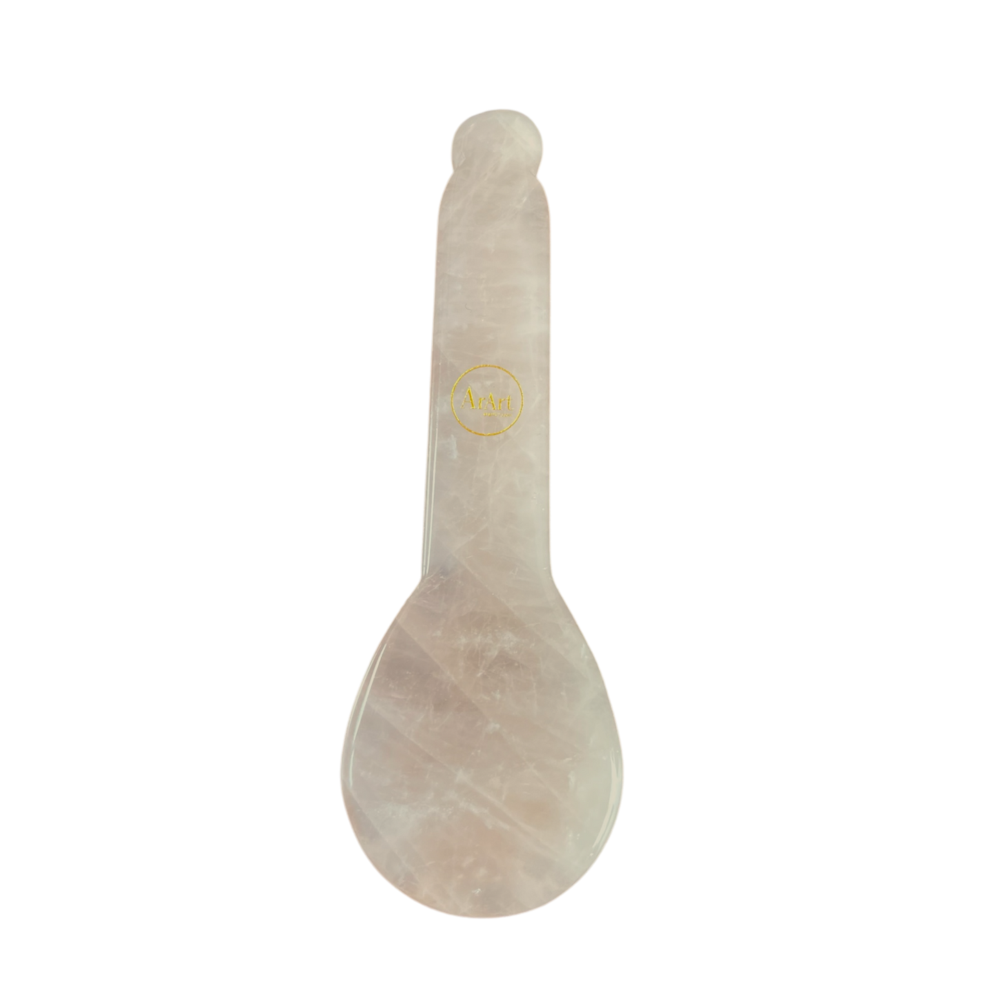 Rose Quartz Gua Sha Tool & Spatula