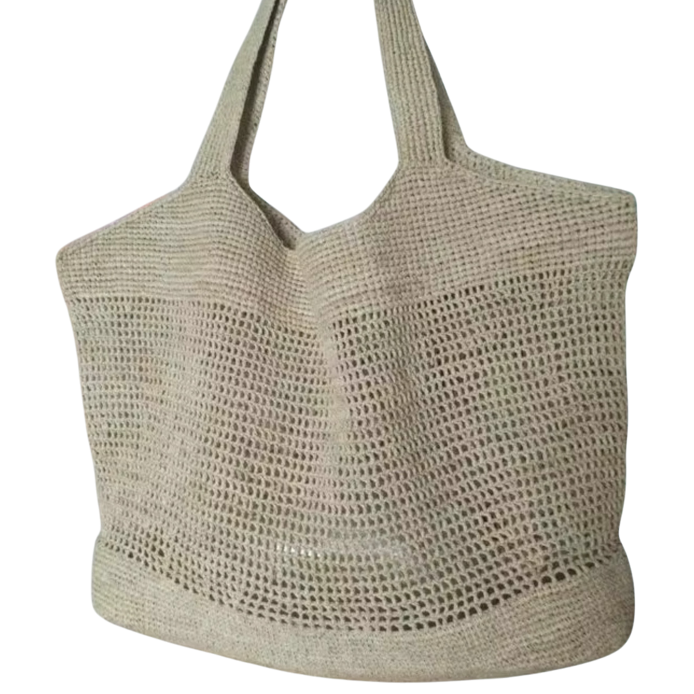 Indigo Shoulder Bag in Sand Faux Raffia | Showpo USA
