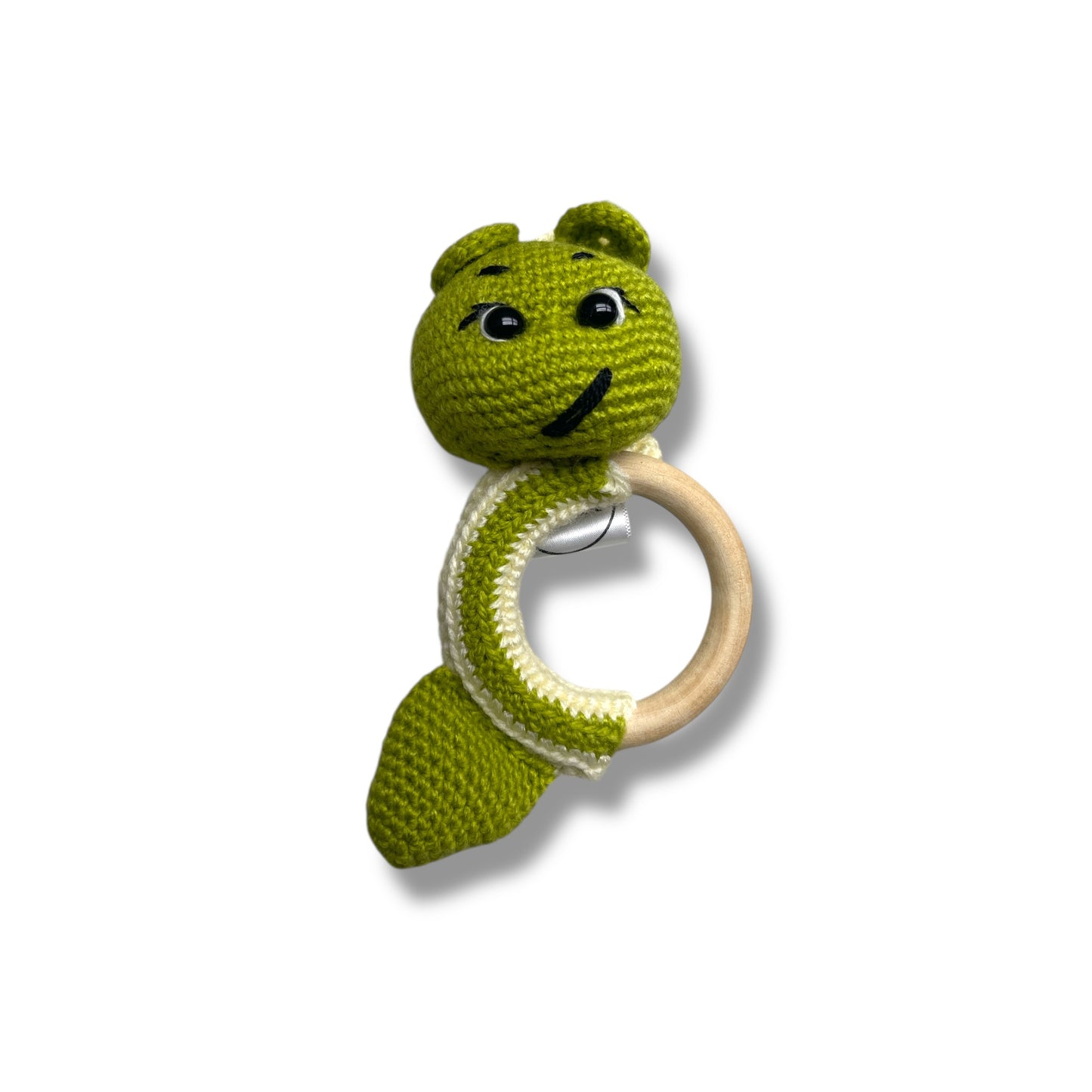 Green Dinosaur Teething Toy