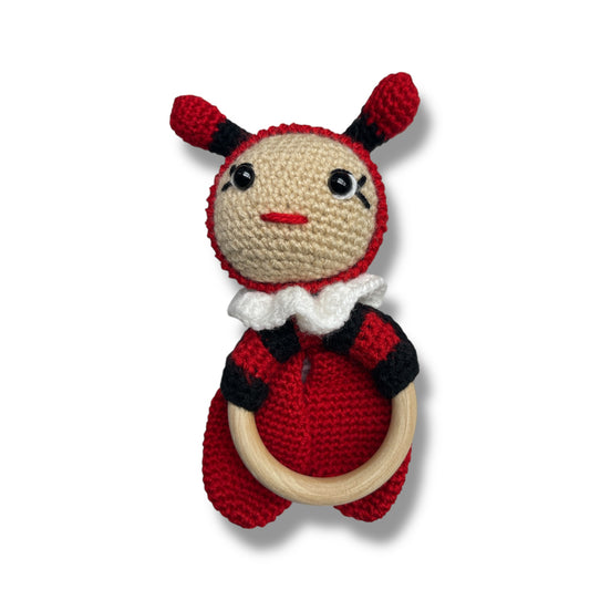 Animal & Bug Teething Rattle Toys