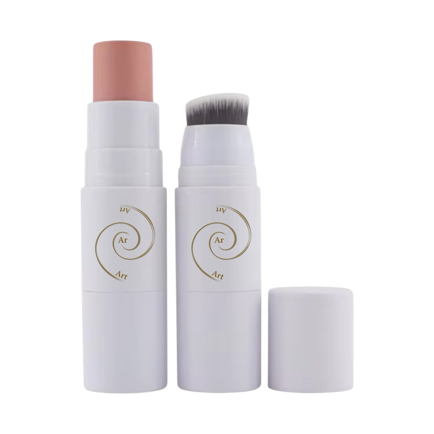 Cream Bronzer & Contour Stick With Blending Brush