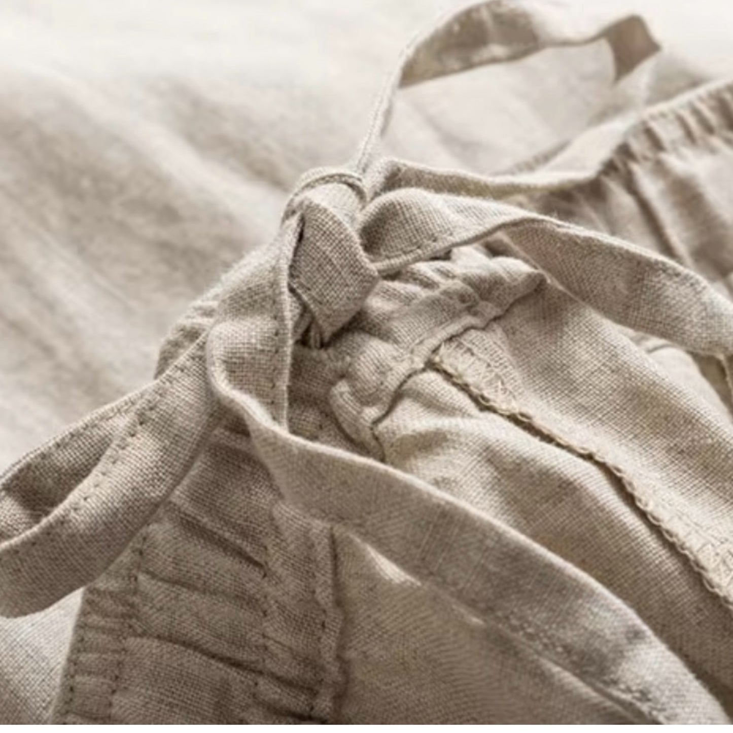 Wide Leg Linen Pants