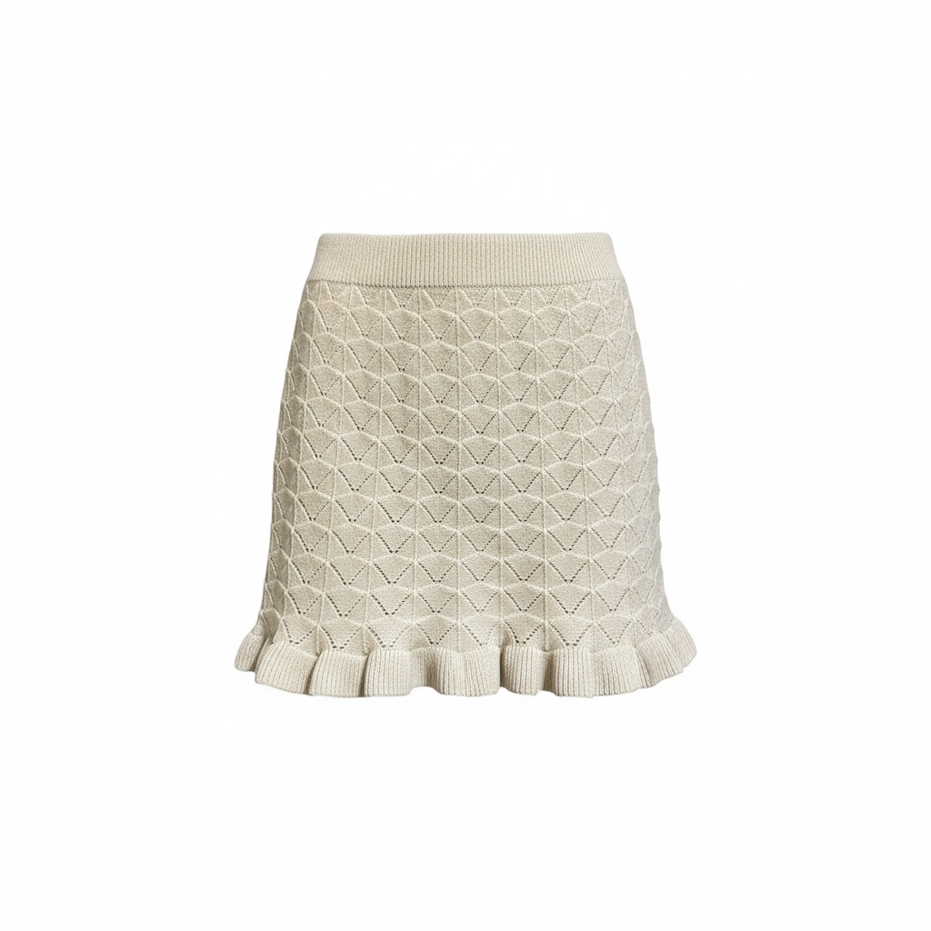 Cashmere Wool Skirt