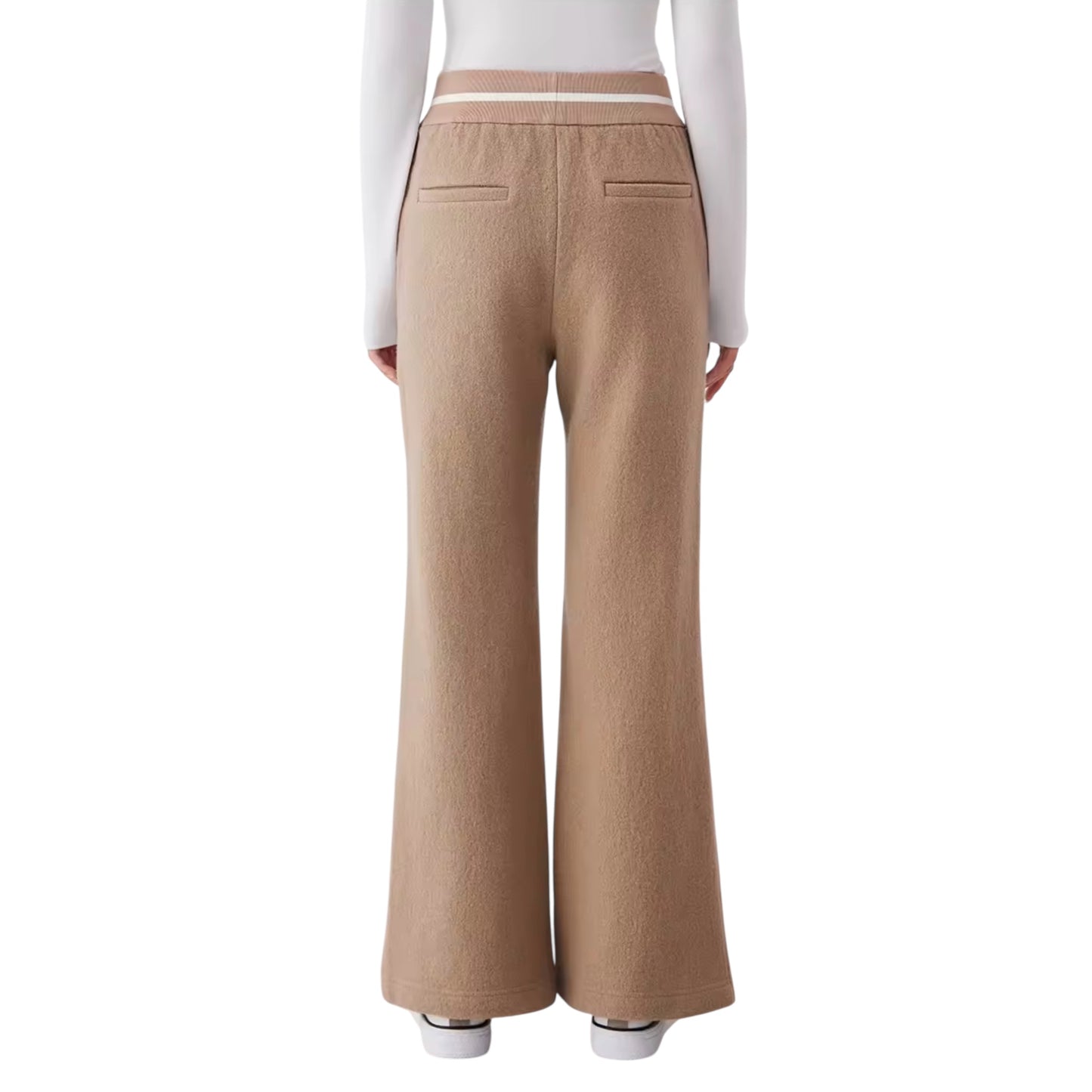 Wide Leg Wool Pants