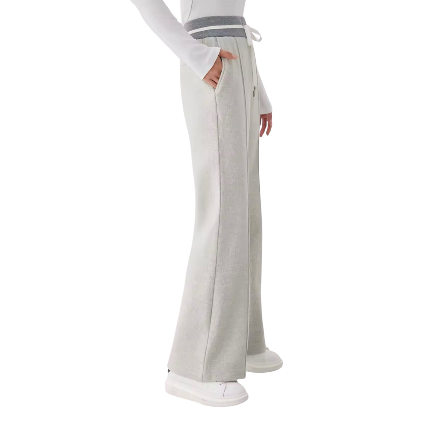 Wide Leg Wool Pants
