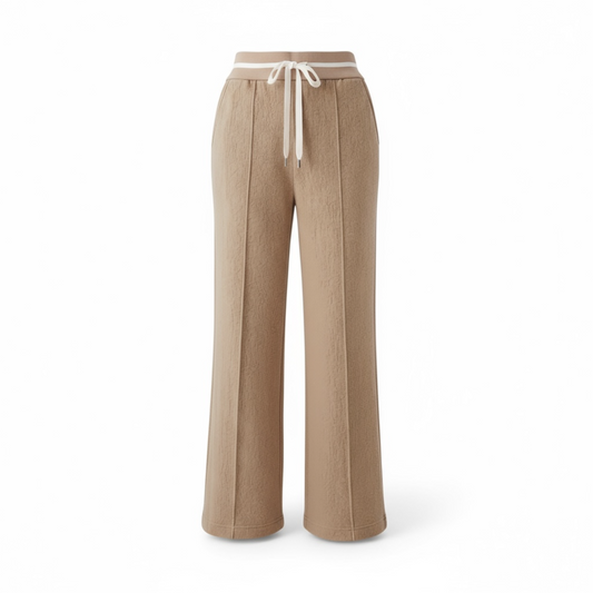 Wide Leg Wool Pants