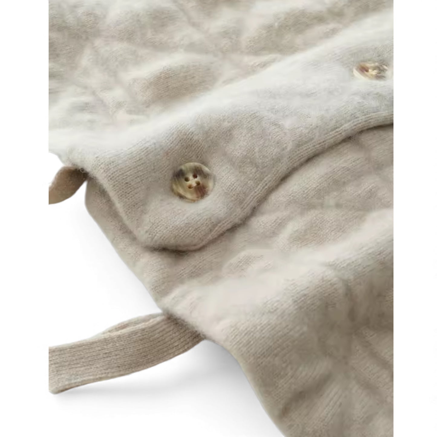 Quilted Cashmere Jacket