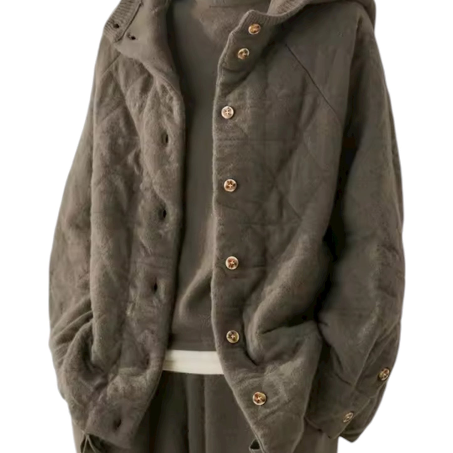 Quilted Cashmere Jacket