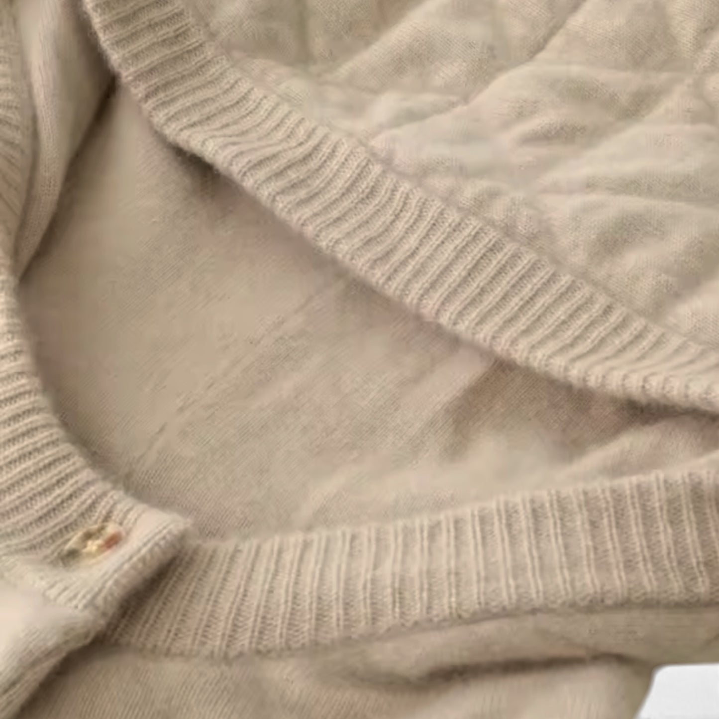 Quilted Cashmere Jacket