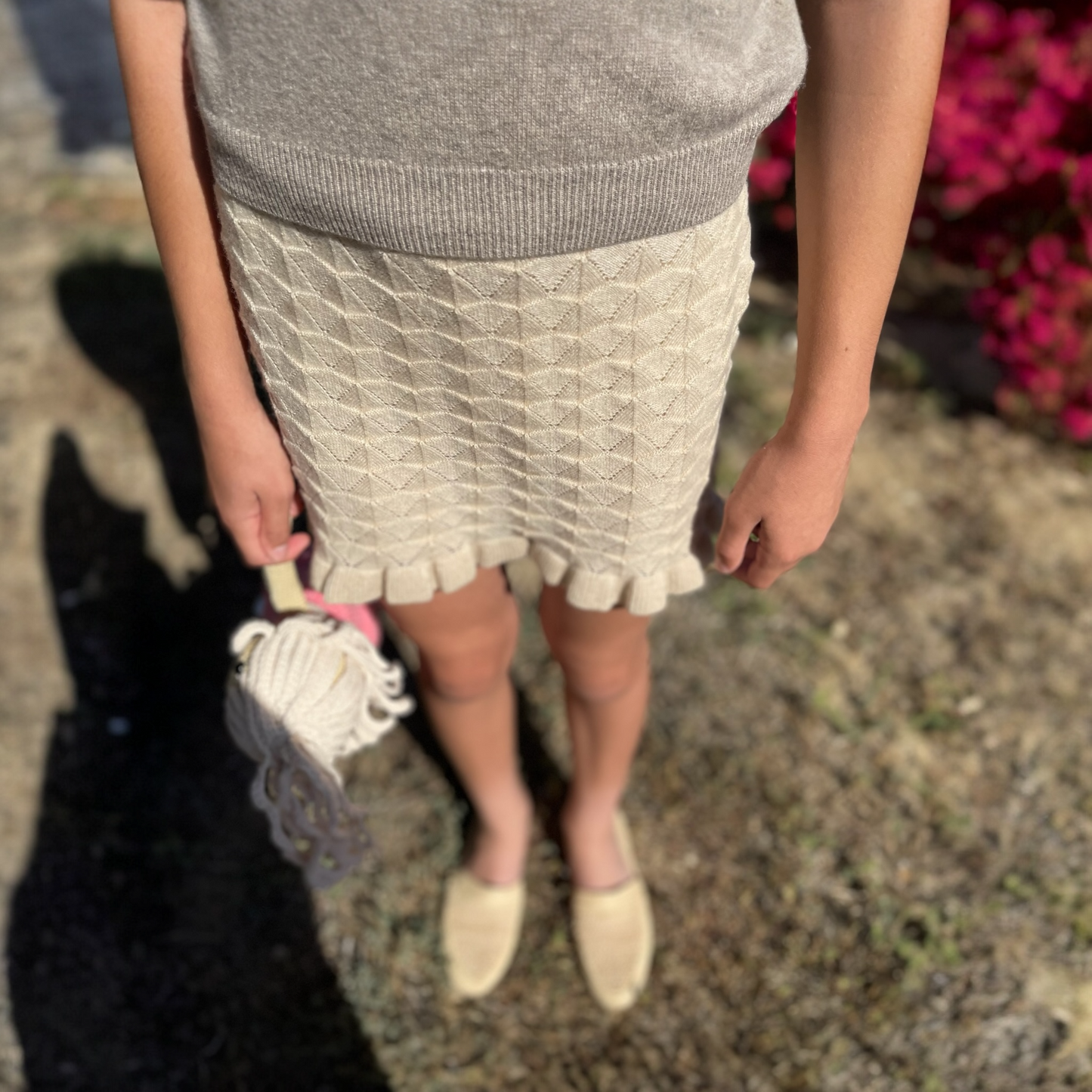 Cashmere Wool Skirt