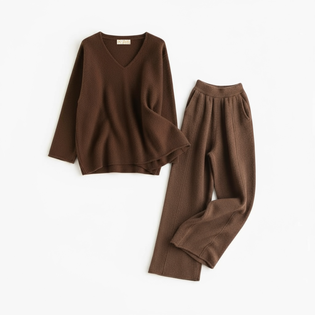 Cashmere Two Piece Set