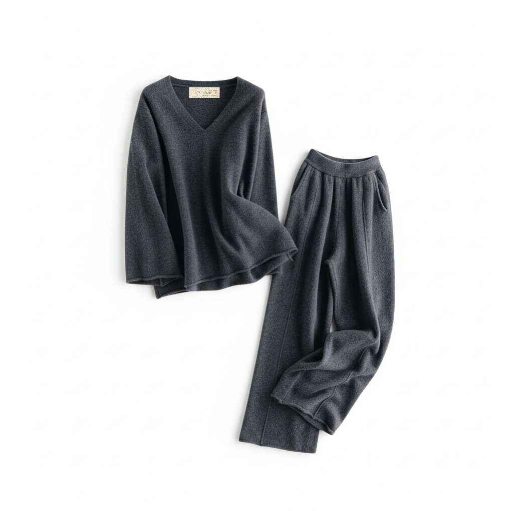 Cashmere Two Piece Set