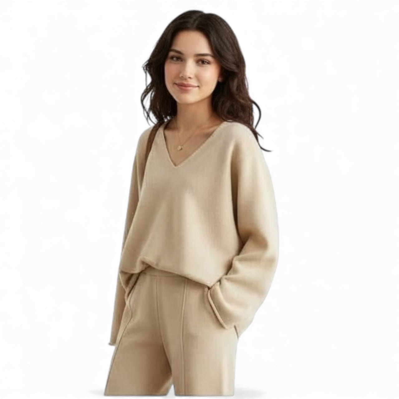 Cashmere Two Piece Set