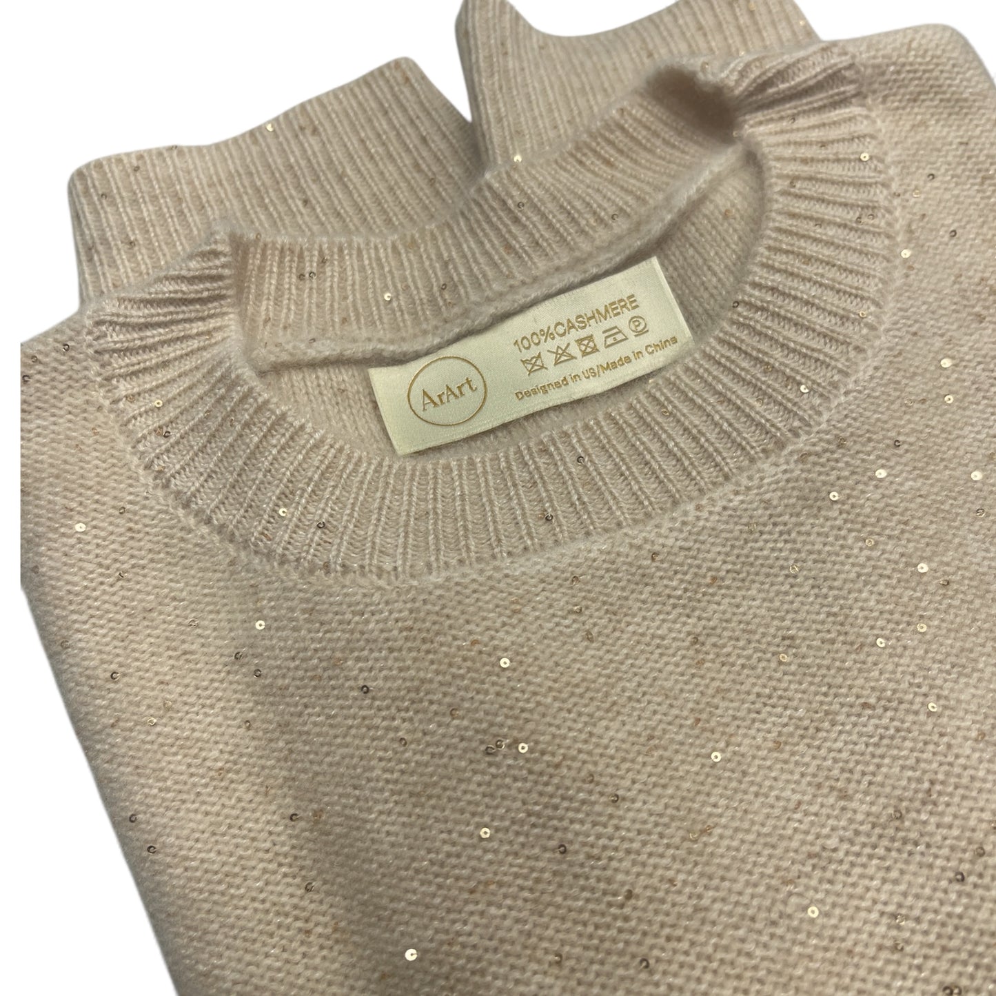 Sequin Short Sleeve Top