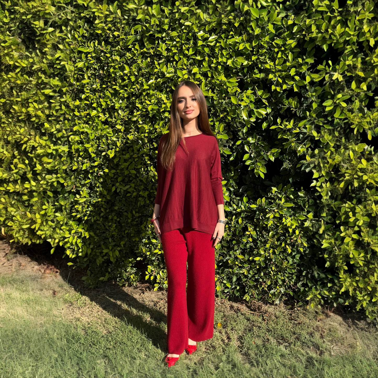 Crew Neck Blouse