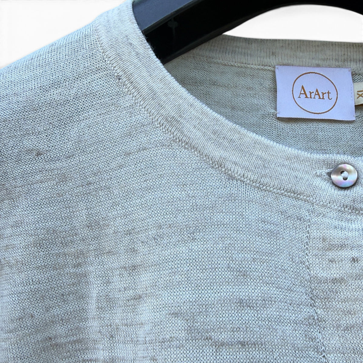 ArArt Essentials - Knitted Linen Cardigan